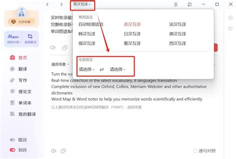 如何在有道翻译词典中设置“查词结果显示同义词”?