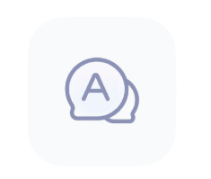 文本翻译功能图标